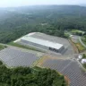 solar power plant in Fukushima Japan