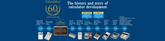 History of sharp calculators