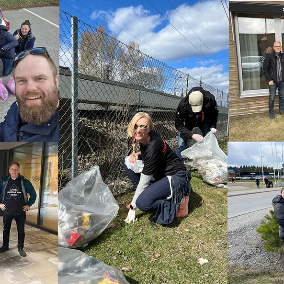 Sharp Litter Picking Day